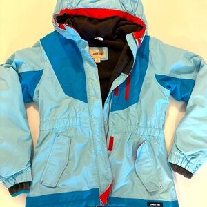 Lands’ End Girl’s Squall Waterproof Insulated Ski Jacket. Size L - 14